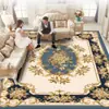 Alfombra de Sala de Estar Estilo Europeo, Alfombrilla de Piso para Sofá de Casa y Mesa de Café, Alfombra de Mesita de Noche para Dormitorio, Alfombra de Piso Grande de Cobertura Total para Hotel