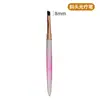 Pincel de Unha Artística Transfronteiriço Novo, Caneta de Traço, Pintura Colorida, Caneta de Traço Gancho de Flor, Conjunto de Canetas de Unha com Haste Metálica Degradê Venda por Atacado