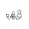 Tuerca hexagonal de acero inoxidable 316 DIN934 tuerca hexagonal manual tapa de tornillo hexagonal M2.5-M48