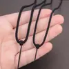 Cordão Pingente Casual e Generoso Corda de Colar Ajustável Pingente de Nó Plano Corda para Pendurar no Pescoço Homens e Mulheres Pingente de Pescoço Pingente de Jade Pingente de Jade