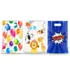 Bolsa de Regalo para Fiesta de Cumpleaños Transfronteriza Bolsa Tote con Dibujos de Animales Empaque de Bocadillos Bolsa Tote Impresa Bolsa de Regalo Empaque para Regalo