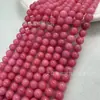 Piedra Natural Color Blanco Piedra Optimizada Perlas Redondas de 6~10mm Perlas Sueltas Pulsera de Tres Colores Alxa Accesorios para Collares