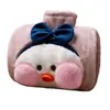 Bolsa de Agua Caliente Relleno de Agua Peluche Lindo Grande Compresa Caliente Bolsa de Agua Caliente para el Vientre Calentador de Agua Calentador de Manos Bolsa de Mano para Calentar Manos con Agua