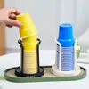 Porta-copos Transfronteiriço de Novo Produto Pegador de Copo Descartável Porta-copos de Papel Estilo Japonês Rack de Armazenamento Doméstico