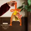 Nó decorativo para o Festival do Meio Outono, ornamento pendente, novo modelo 2026, capa para maçaneta, porta de entrada, decoração para sala de estar, pequeno pingente