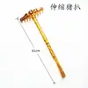 Venta al por mayor de fábrica Lanza telescópica manual Nezha con punta de fuego, Bastón dorado de Sun Wukong, Juguetes para niños, Artículos para vendedores ambulantes y lugares turísticos.