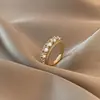 Anillos de Moño Elegantes y Exquisitos en Varios Estilos, Anillos de Circonita de Lujo Ligero Transfronterizos, Estilo Ins Europeo y Americano con Sensación de Alta Gama