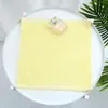 Fábrica de toallas cuadradas limpieza cuadrado pequeño 30*30 suave absorbente niños lavar cara color toalla pequeña empresa al por mayor