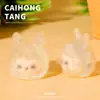 Resina de desenho animado tridimensional cor transparente ovelha KIKI resina DIY acessórios criativos acessórios para presilha de cabelo enfeites de carro atacado