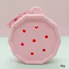 Bolsa de Silicone com Furo Estilo Desenho Animado Mini Carteira de Moedas Bolsa de Cosméticos DIY Bolsa para Fones de Ouvido Pingente de Chaveiro Presente