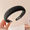 Faixa de Cabelo Antiderrapante Colorida Dopamina Borda Larga Estilosa Fofa Prendedor de Cabelo Cor High-End Sem Apertar na Cabeça Presilha de Cabelo Deslumbrante