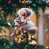 Pingente decorativo de carro plano de acrílico novo transfronteiriço