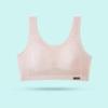 Roupa Íntima Feminina para Meninas Estudantes Adolescentes Alunas do Ensino Fundamental Coletes Esportivos à Prova de Impacto Sutiã para Crianças Maiores Estudantes do Ensino Médio