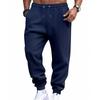 Amazon Transfronteiriça Masculino Americano Quatro Estações Terry Fino Clássico Esportivo Lazer Jogging Treinamento Fitness Calças Masculinas
