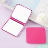 Celebridad de Internet Espejo Pequeño Portátil Plegable de Mano Lindo Mini Espejo de Maquillaje de Doble Cara Espejo Portátil para Bolso de Mujer
