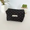 Bolsa de Lápices Repujada Literaria Retro Estudiante Gran Capacidad Bolsa de Papelería Estéreo Portátil Bolsa de Cosméticos Cosméticos Bolso de Mano para Mujer