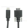 Cable de Datos para Dispositivo Inteligente USB 3.0 Tipo-C a Micro USB Cable con Tornillo de Fijación de Doble Cara