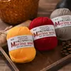 Ovillo de Hilo de Lana Hilo de Lana de Alpaca Grosor Medio Hilo para DIY Tejido a Mano Hilo de Cachemir Ganchillo Calcetines Bufanda Hilo Lote
