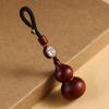 Chaveiro de carro pingente cabaça de sândalo vermelho chaveiro masculino personalizado criativo cabaça de sândalo vermelho pingente chaveiro feminino