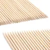 Ferramentas para Unhas Atacado Palitos de Madeira Laranja Empurrador de Cutícula 12,7cm Palitos de Madeira Laranja Ponta Dupla Palitos Aplicadores de Strass