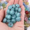 Cuentas Brillantes para Ruedas DIY, Brillo Fino, Brillo Explosivo, Cuentas Hechas a Mano, Cuentas Sueltas, Cuentas con Agujero Grande, Accesorios para Cadena de Teléfono