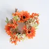 Guirlanda de Velas com 3 Margaridas Jantar Romântico de Dia dos Namorados Decorações de Mesa Adereços para Sessão de Fotos Decoração de Mesa