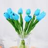 Flores Artificiales Mini Pu Tulipán, Flores Falsas para Comercio Transfronterizo, Flores de Seda para Boda y Decoración del Hogar, Venta al por Mayor desde el Fabricante