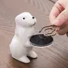 Juego de té de cerámica gruesa para vigas y ollas, juego para el hogar, tetera de cerámica Thousand Li Jiangshan, accesorios para ceremonia del té, Festival de Medio Otoño, venta al por mayor, regalos pequeños