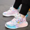 Zapatos infantiles Gioop, zapatillas dulces para niñas, zapatos de princesa papá antideslizantes de suela blanda para niños, zapatillas de correr para niñas