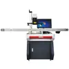 Máquina de marcado láser visual Cámara de posicionamiento de identificación automática CCD Máquina de codificación láser de línea de montaje automática