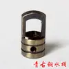 Accesorios de Iluminación Cubo Anillo Cerrado Cadena Colgante Conector para Araña Tuerca de Redondeo Rosca Interna Accesorios de Ferretería para Iluminación