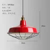 Lustre Estilo Loft de Hong Kong Personalizado Estilo Industrial Retrô Restaurante Hotel Restaurante de Hot Pot Loja de Jardim de Infância Vermelho Lâmpadas Comerciais