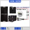 Panel Solar de 100W con 80% de descuento, Carga Rápida, Adecuado para Dispositivos Pequeños, Bolsa Plegable Solar de Carga para Móviles Zhenghao