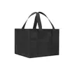 Suministro spot bolsa de aislamiento no tejida negra con cremallera bolsa de aislamiento portátil bolsa de aislamiento para picnic al aire libre se puede Venta al por mayor