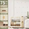 Em estoque Casa Sem Instalação Guarda-Roupa de Bebê Armário de Armazenamento para Recém-Nascidos Guarda-Roupa Dobrável para Roupas Infantis Guarda-Roupa sem Furos