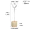Porta notas de madera transfronterizo, tocón de corteza, porta tarjetas de visita, porta fotos, regalo de boda, celebración, decoración de fiesta, tocón de madera