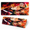 Cazador de demonios: Kimetsu No Yaiba Alfombrilla de Ratón Extra Grande para Chicos Oficina Juego Escritorio de Computadora Alfombrilla Antideslizante de Ratón Alfombrilla de Escritorio de Computadora de Anime