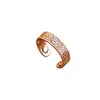 Anillo Abierto Elegante y Sofisticado con Patrón Tallado Tótems para Hombres, Venta Caliente Transfronteriza Anillo de Moda Retro Magnético de Cobre Rojo