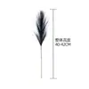 Flor falsa pequeña, individual, brillante, pampas, caña, INS, simulación de viento, decoración floral para el hogar, boda, venta al por mayor, PJ1141