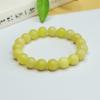 Pulsera de Jade Mantequilla Natural Ai Yu Pulsera de Cuentas de Jade Círculo Único Joyería Fábrica Venta al por Mayor Dropshipping S3121409