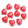 Corazón de Cerámica de Colores Cuentas Sueltas para Pulsera DIY Tejido Collar Pendiente Accesorios Llavero de Teléfono Colgante Cuentas Espaciadoras