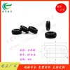 Suministro en stock fuente de alimentación bobina protectora de goma bobina protectora de doble cara hebilla de salida manguito protector anillo de goma tipo O