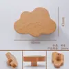 Manija Integrada de Puerta de Gabinete Minimalista Creativo Armario Estilo Japonés Agujero Único Moderno Corredero Gabinete Madera Maciza Metabo