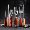 Cincel para Hielo de Cono de Bartender, Pinchador de Hielo, Rompehielos, Cuchillo para Hielo, Cono de Hielo, Taladro para Hielo, Cincel para Hielo, Herramienta Rompehielos para Barra de Hielo Raspado