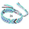 Popular en Europa y América: Pulseras Tejidas Arcoíris Hechas a Mano en Estilo Étnico Nepalí, Venta al por Mayor de Joyería