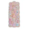 Adesivos Infantis Macios 3D Fofos em Formato de Bumbum, Adesivos Divertidos e Macios de Ursinho Cartoon para Decorar Diários e Capas de Celular