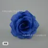 Flores de Rosa Simuladas 10cm Cabeças de Rosa Flores de Rosa de Seda Arranjo de Parede de Flores para Casamento Arco de Flores Decoração de Parede de Flores Flores