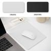 Mouse pad de couro fundo de partícula antiderrapante tamanho pequeno suporte de cor sólida desenho design padrão de impressão LOGO transfronteiriço exclusivo