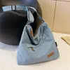 Bolsas Bolsas para Mujer Nuevas Casual Coreanas Ins Bolso de Hombro Tela de Nylon Correa Ancha para el Hombro Bolso tipo Cartero de Lona Bolso Cruzado Mujer