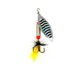 Isca 6g Spinner Rotativo Composto Isca Biónica Metal Isca Artificial Isca Spinner para Truta Pesca de Água Doce